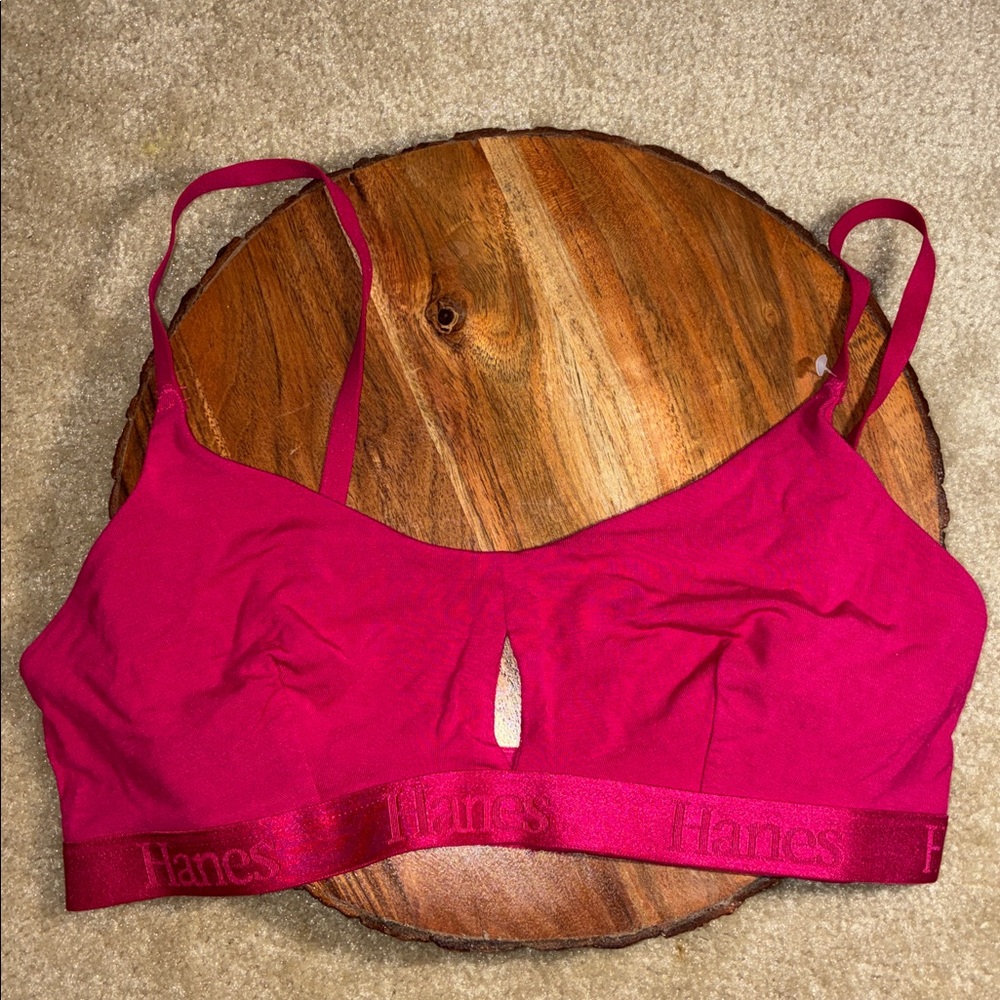 Nwt Hanes Supersoft Scoop Bralette